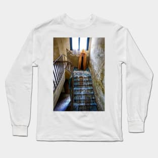 witch, mystery, abandoned, ruin, monastery Long Sleeve T-Shirt